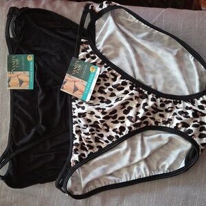 Vanity Fair Women’s Illumin String Bikini Panties - Set Of 2 Size 8 XL